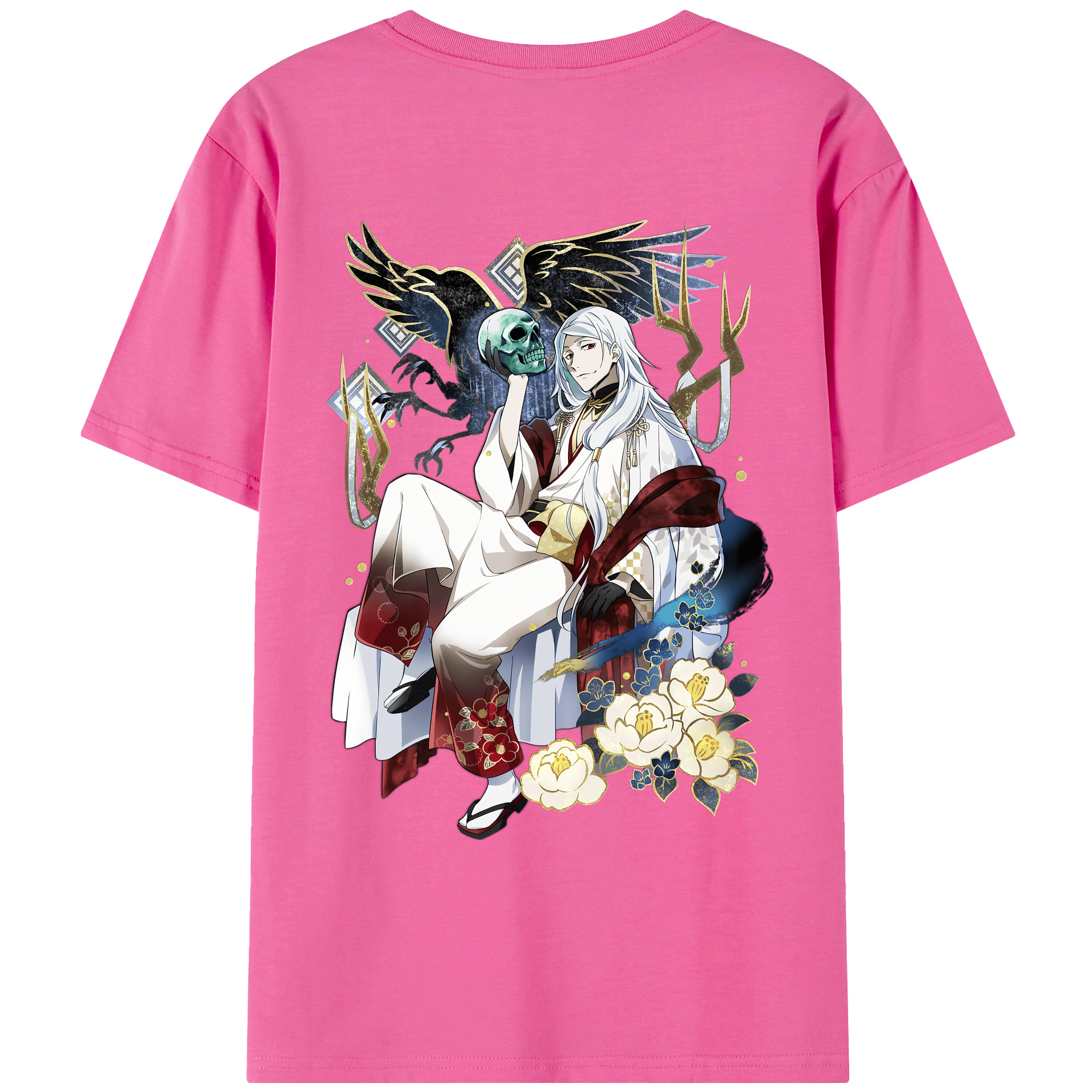 （画像用） 文豪ストレイドッグス Bungo Stray Dogs レディース半袖Tシャツ(バックプリント)